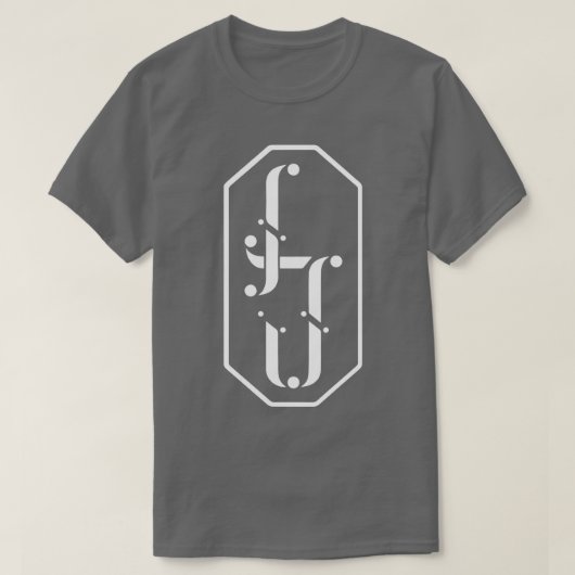 Shawn James Monogram T-shirt (Design voorkant)