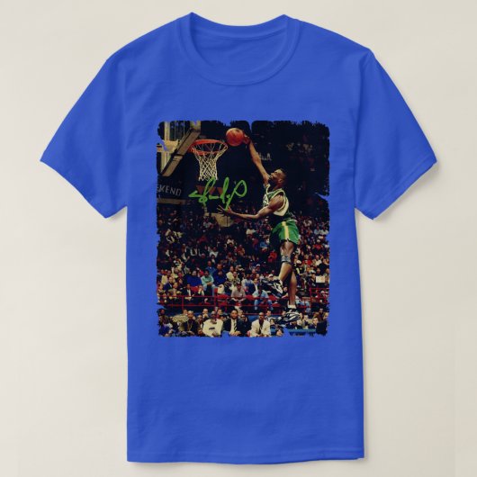 Shawn Kemp  ontwerp van basketbal 2 T-shirt (Design voorkant)