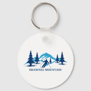 Shawnee berg Pennsylvania skioord skiën Sleutelhanger