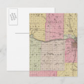Shawnee County, Kansas Briefkaart (Voorkant / Achterkant)
