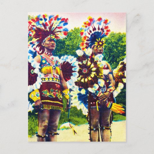 Shawnee Indian War Dancers, Oklahoma Briefkaart (Voorkant)