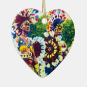 Shawnee Indian War Dancers, Oklahoma Keramisch Ornament (Rechts)