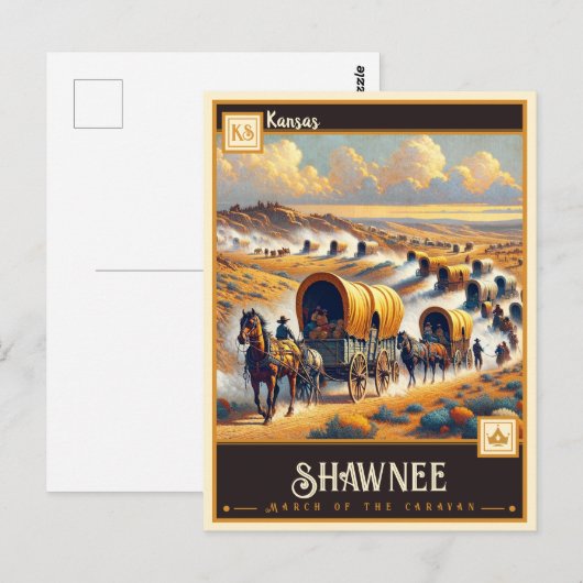 Shawnee, Kansas |  Briefkaart (Voorkant / Achterkant)