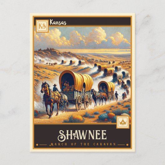 Shawnee, Kansas |  Briefkaart (Voorkant)