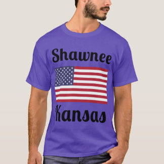 Shawnee Kansas Stijlvolle Prints T-shirt