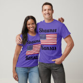 Shawnee Kansas Stijlvolle Prints T-shirt (Unisex)