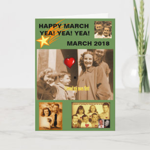 Shawnee Mama, happy March Kaart