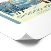 Shawnee Mountain Pennsylvania ski resort Poster (Hoek)