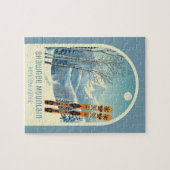 Shawnee Mountain Pennsylvania Ski Resort spel Legpuzzel (Horizontaal)