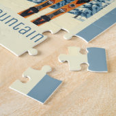 Shawnee Mountain Pennsylvania Ski Resort spel Legpuzzel (Zijkant)