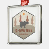 Shawnee National Forest Beer Metalen Ornament (Links)