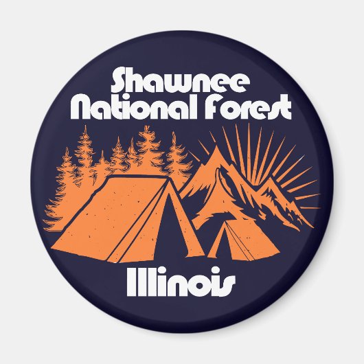 Shawnee National Forest Magneet (Voorkant)