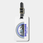 Shawnee National Forest Regenboog Herten Bagagelabel (Voorkant verticaal)