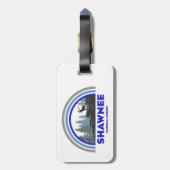 Shawnee National Forest Regenboog Herten Bagagelabel (Achterkant verticaal)