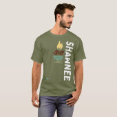 Shawnee National Forest Vertical Illinois T-shirt (Voorkant volledig)