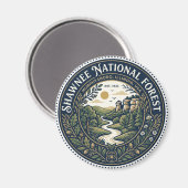 Shawnee National Forest VS Magneet (Voorkant / Achterkant)