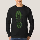 Shawnee State Park Pennsylvania Pa Hiking Boot T-shirt (Voorkant)