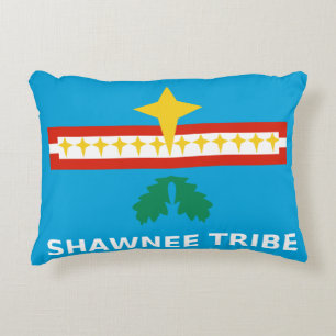 Shawnee Tribe Flag Decoratief Kussen