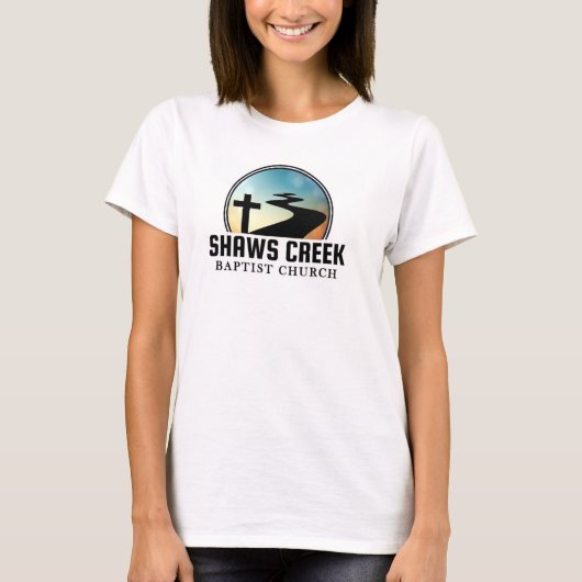 Shaw's Creek Letter Logo T-shirt Dames (Voorkant)
