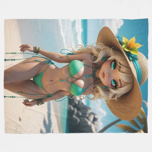 Shay Dollz Fleece Deken (Voorkant (Horizontaal))