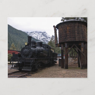 Shay Locomotive and Tower Briefkaart