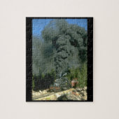 Shay No. 12 blackens the sky on_Steam Trains Legpuzzel (Verticaal)
