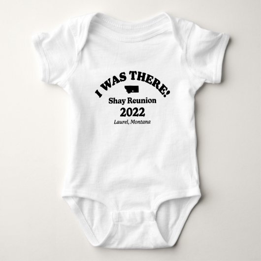Shay Reunion 2022 Baby Jumper Romper (Voorkant)