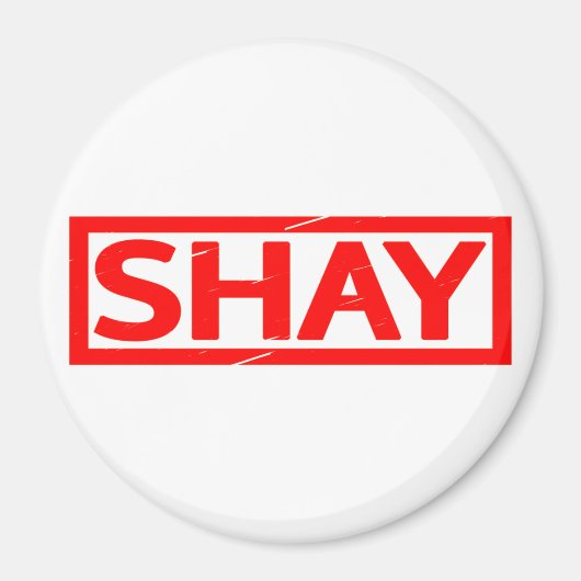 Shay Stamp Magneet (Voorkant)