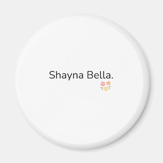 Shayna Bella-magneet Magneet (Voorkant)