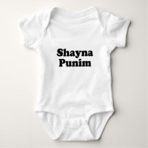 Shayna Punim Jiddisch T-shirt