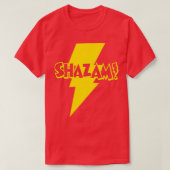 SHAZAM 1 Kleur Goud T-shirt (Design voorkant)
