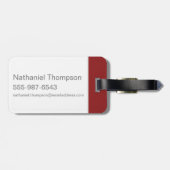 SHAZAM! | Abilities Golden Typography Graphic Bagagelabel (Achterkant horizontaal)