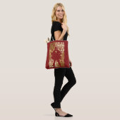 SHAZAM! | Abilities Golden Typography Graphic Tote Bag (Op model)