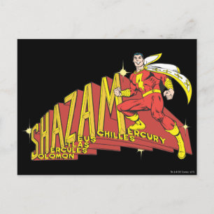 Shazam Acronym Briefkaart