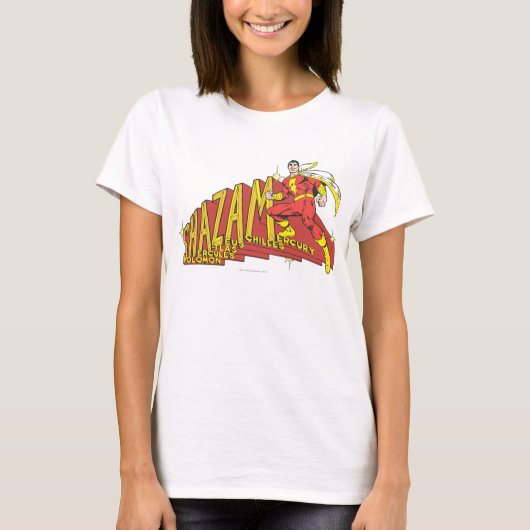 Shazam Acronym T-shirt (Voorkant)
