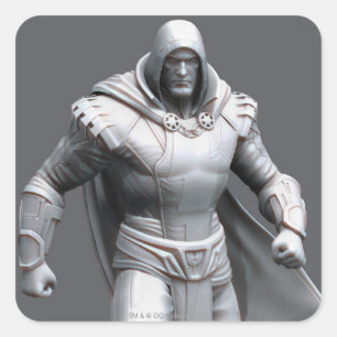 Shazam Alternate Vierkante Sticker