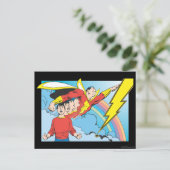 SHAZAM/Billy Batson Briefkaart (Staand voorkant)