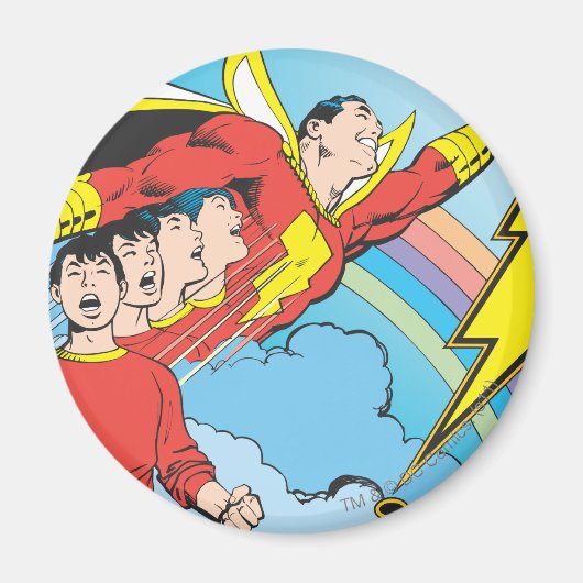 SHAZAM/Billy Batson Magneet (Voorkant)