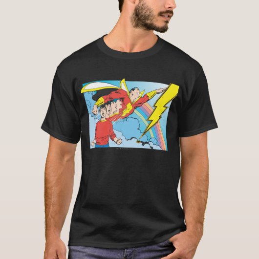 SHAZAM/Billy Batson T-shirt (Voorkant)