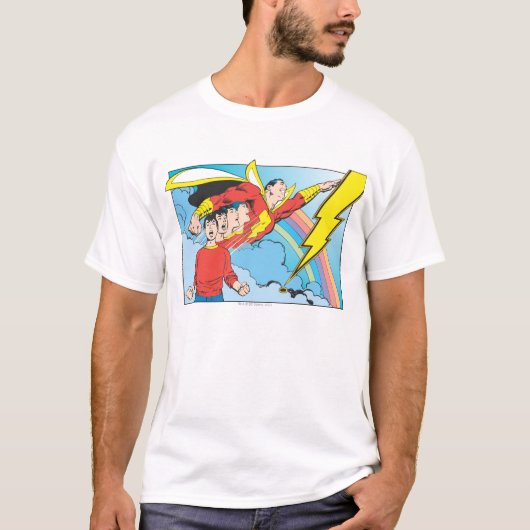 SHAZAM/Billy Batson T-shirt (Voorkant)