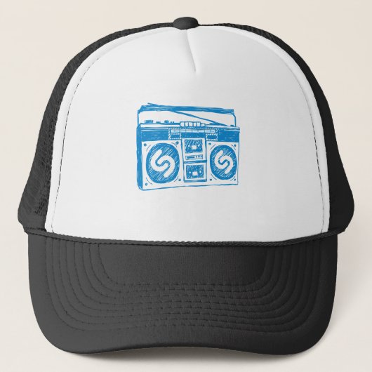 Shazam Boombox Trucker Pet (Voorkant)