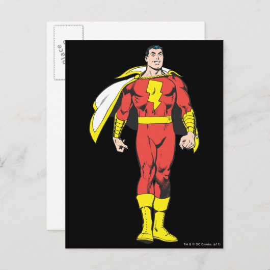 SHAZAM BRIEFKAART (Voorkant / Achterkant)