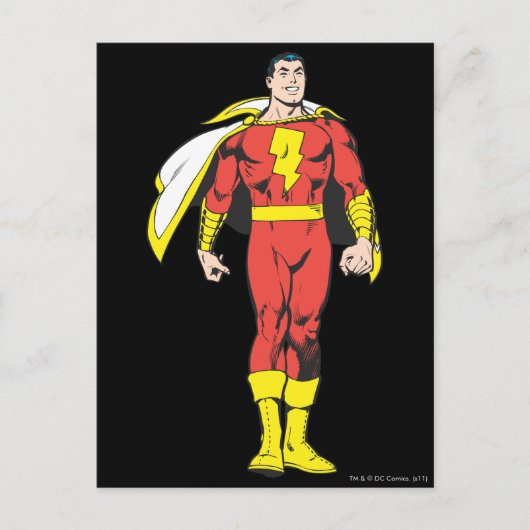 SHAZAM BRIEFKAART (Voorkant)