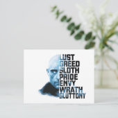 SHAZAM! | Dr. Sivana Seven Deadly Sins Graphic Briefkaart (Staand voorkant)