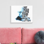 SHAZAM! | Dr. Sivana Seven Deadly Sins Graphic Canvas Afdruk (Insitu (Woonkamer))