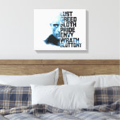 SHAZAM! | Dr. Sivana Seven Deadly Sins Graphic Canvas Afdruk (Insitu (Slaapkamer))