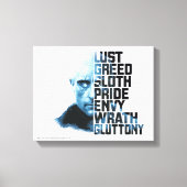 SHAZAM! | Dr. Sivana Seven Deadly Sins Graphic Canvas Afdruk (Voorkant)