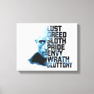 SHAZAM!   Dr. Sivana Seven Deadly Sins Graphic Canvas Afdruk