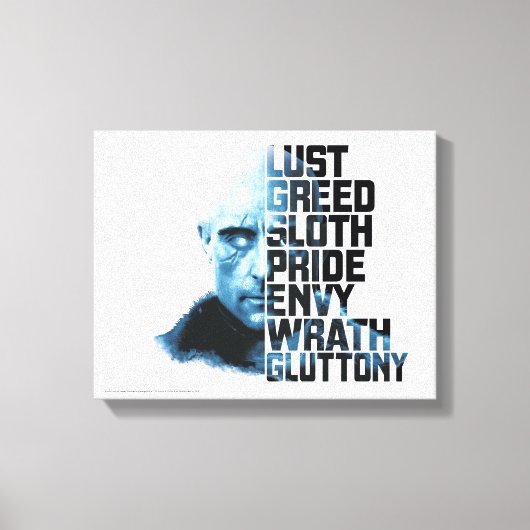 SHAZAM! | Dr. Sivana Seven Deadly Sins Graphic Canvas Afdruk (Voorkant)