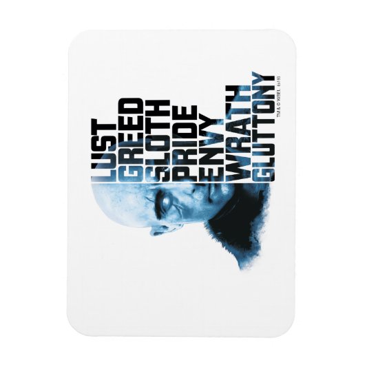 SHAZAM! | Dr. Sivana Seven Deadly Sins Graphic Magneet (Verticaal)